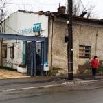 Strada Matei Voievod din Bucuresti, cu restaurantul DaDa