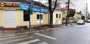 Strada Matei Voievod din Bucuresti, cu restaurantul DaDa