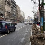 Bulevardul Magheru la Piata Romana, cu restaurantul La Placinte