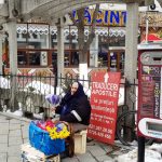 Bulevardul Magheru la Piata Romana, cu restaurantul La Placinte