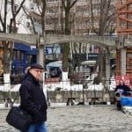Bulevardul Magheru la Piata Romana, cu restaurantul La Placinte