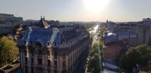 Centrul Vechi vazut de sus, de pe terasa restaurantului Linea / Closer to The Moon