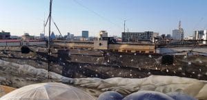 Centrul Vechi vazut de sus, de pe terasa restaurantului Linea / Closer to The Moon