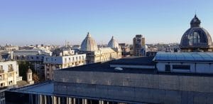 Centrul Vechi vazut de sus, de pe terasa restaurantului Linea / Closer to The Moon