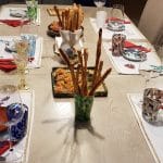 Invitatie la o cina italieneasca cu prietenii in bucatarie...