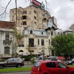 Piata Romana din Bucuresti, spre Lascar Catargiu, cu bistroul Gusteria