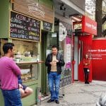 Bazuro Cafe, cafenea minuscula in Piata Amzei din Bucuresti