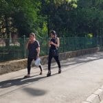 Bulevardul, Parcul si Lacul Tei, cu restaurantul The President