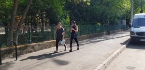 Bulevardul, Parcul si Lacul Tei, cu restaurantul The President