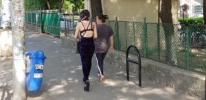 Bulevardul, Parcul si Lacul Tei, cu restaurantul The President