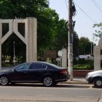 Bulevardul, Parcul si Lacul Tei, cu restaurantul The President