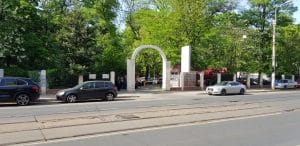 Bulevardul, Parcul si Lacul Tei, cu restaurantul The President