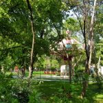 Bulevardul, Parcul si Lacul Tei, cu restaurantul The President