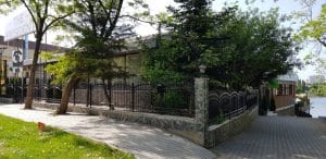 Bulevardul, Parcul si Lacul Tei, cu restaurantul The President