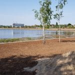 Bulevardul, Parcul si Lacul Tei, cu restaurantul The President