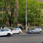 Bulevardul, Parcul si Lacul Tei, cu restaurantul The President