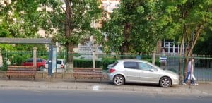 Bulevardul, Parcul si Lacul Tei, cu restaurantul The President