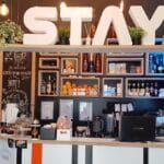 Cafeneaua STAY by Coffee 2 Go, pe strada General Berthelot in Bucuresti