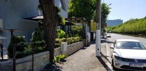 Calea Floreasca din Bucuresti, pe la restaurantele Diesel si Agape