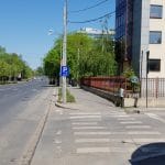 Calea Floreasca din Bucuresti, pe la restaurantele Diesel si Agape