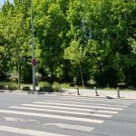 Calea Floreasca din Bucuresti, pe la restaurantele Diesel si Agape