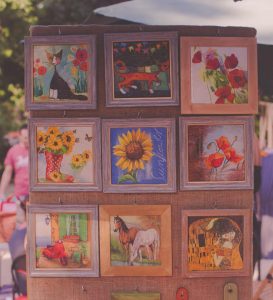 Gradina cu Artisti la Merlock