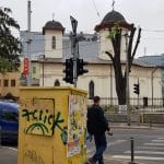 In jurul strazii Buzesti, cu numeroase restaurante, cafenele si alte localuri