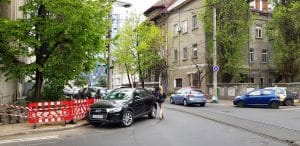In jurul strazii Buzesti, cu numeroase restaurante, cafenele si alte localuri