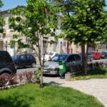 Piata Bucur, cu Clubul si Memorialul Colectiv si restaurantul vietnamez Thang Long