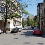 Piata Bucur, cu Clubul si Memorialul Colectiv si restaurantul vietnamez Thang Long