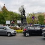 Piata Lahovary, cu restaurantele COS, The Embassy, Avalon, Benihana, Trattoria Romana si altele