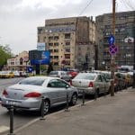 Piata Lahovary, cu restaurantele COS, The Embassy, Avalon, Benihana, Trattoria Romana si altele