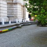 Piata Revolutiei din Bucuresti, cu Restaurantul Medieval Excalibur