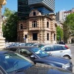 Piata Revolutiei din Bucuresti, cu Restaurantul Medieval Excalibur