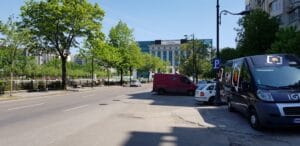 Splaiul Unirii cu Vu's rooftop restaurant