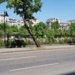 Splaiul Unirii cu Vu's rooftop restaurant