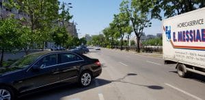 Splaiul Unirii cu Vu's rooftop restaurant