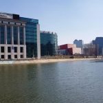 Splaiul Unirii si Dambovita intre Piata Unirii si Biblioteca Nationala