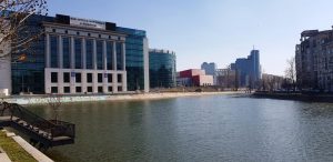 Splaiul Unirii si Dambovita intre Piata Unirii si Biblioteca Nationala