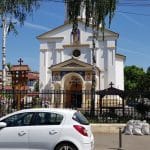 Strada Iancu Capitanu cu Biserica Pantelimon, restaurantele El Torito si Karishma