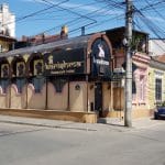 Strada Iancu Capitanu cu Biserica Pantelimon, restaurantele El Torito si Karishma