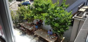 BITE, restaurant boem cu mai multe terase in strada Matasari din Bucuresti