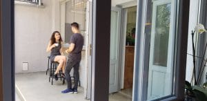BITE, restaurant boem cu mai multe terase in strada Matasari din Bucuresti