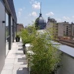Bucurestiul vazut de pe terasa Cismigiu Bistro, din Hotelul Cismigiu