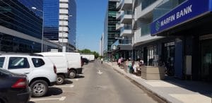 Cartierul de business Pipera, cu Bacania Veche - Casa Sperantei si Starbucks Cafe