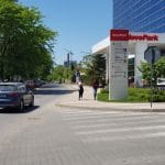Cartierul de business Pipera, cu Bacania Veche - Casa Sperantei si Starbucks Cafe