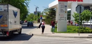 Cartierul de business Pipera, cu Bacania Veche - Casa Sperantei si Starbucks Cafe