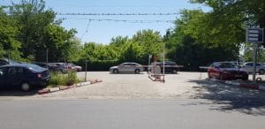 Cartierul de business Pipera, cu Bacania Veche - Casa Sperantei si Starbucks Cafe