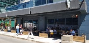 Cartierul de business Pipera, cu Bacania Veche - Casa Sperantei si Starbucks Cafe