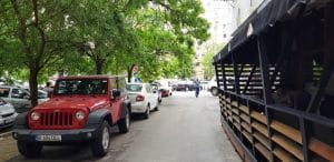 Inside Bistro Cafe, local mic in Calea 13 Septembrie